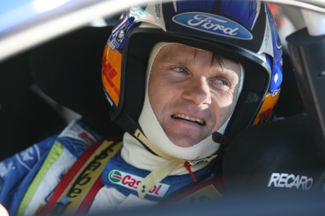 Marcus Grönholm var hurtigst på SS3.